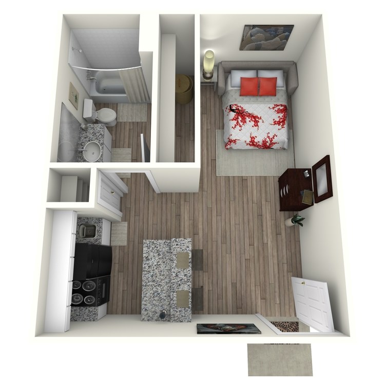 Floor plan image of Studio