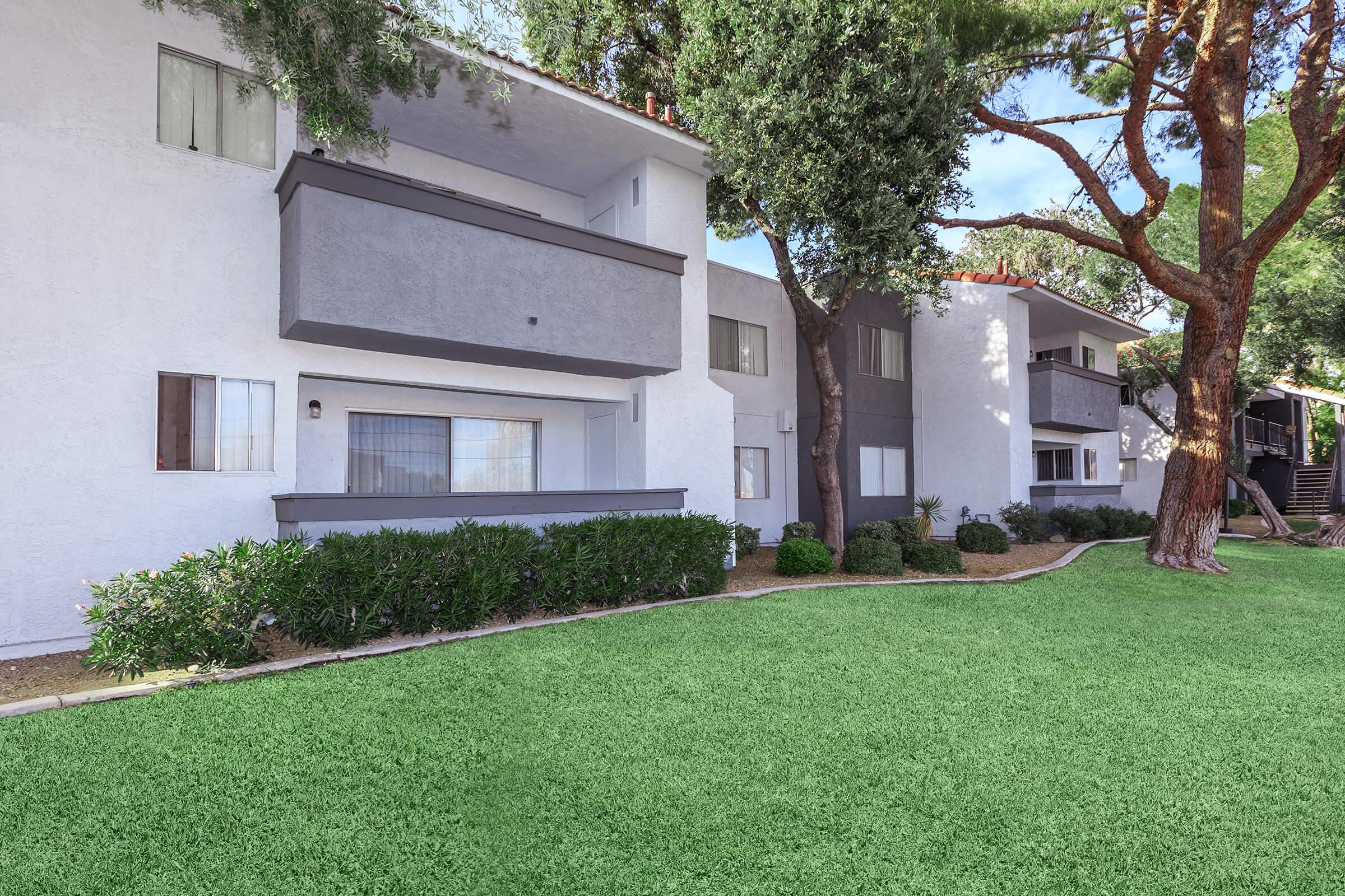 BALCONIES AND PATIOS AT VILLA DEL SOL IN LAS VEGAS