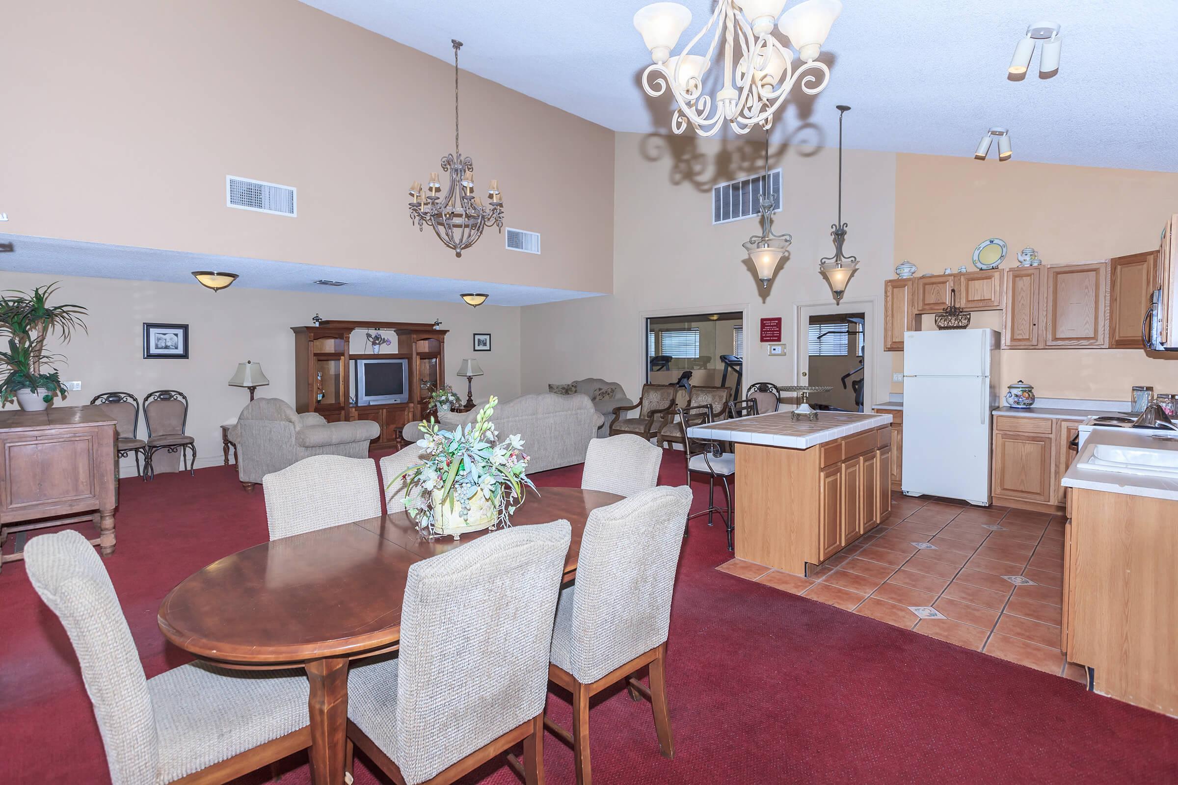 COMMUNITY CLUBHOUSE AT VILLA DEL SOL IN LAS VEGAS