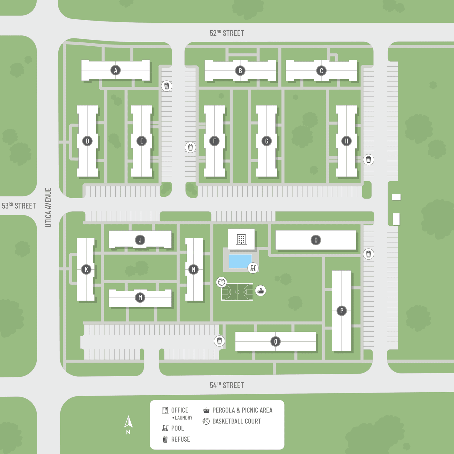 If you have a question regarding the relative location of an apartment home, please give us a call.