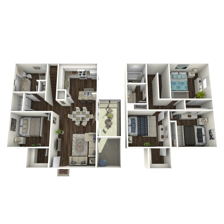 Floor plan image of D Market