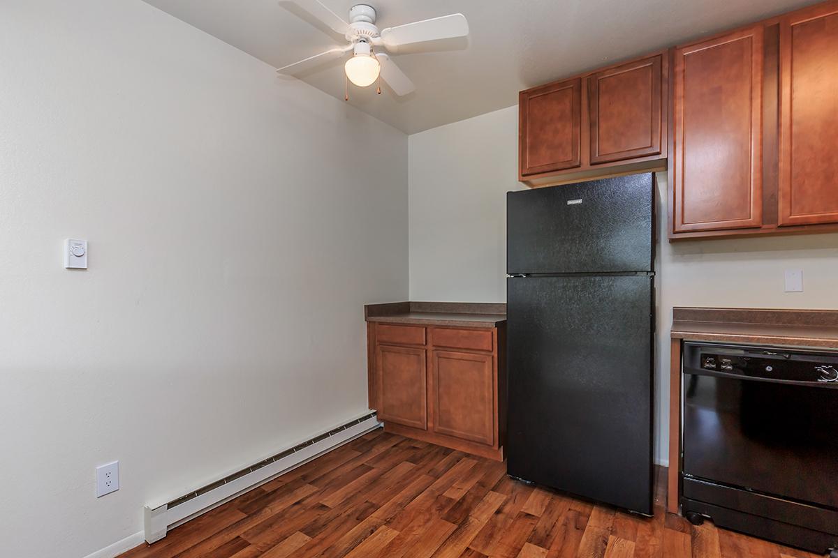 DARK WOOD CABINETS