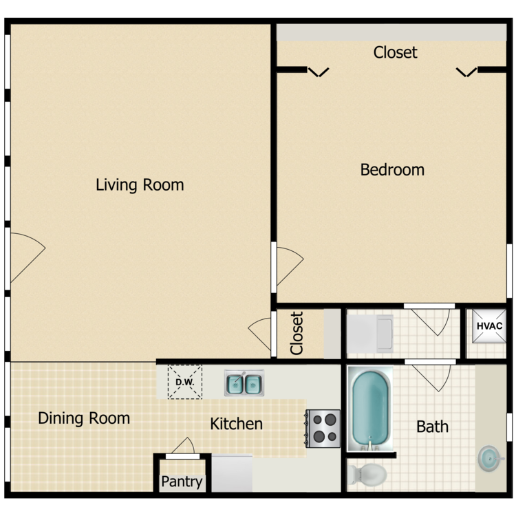 Floor plan image of The Anvil