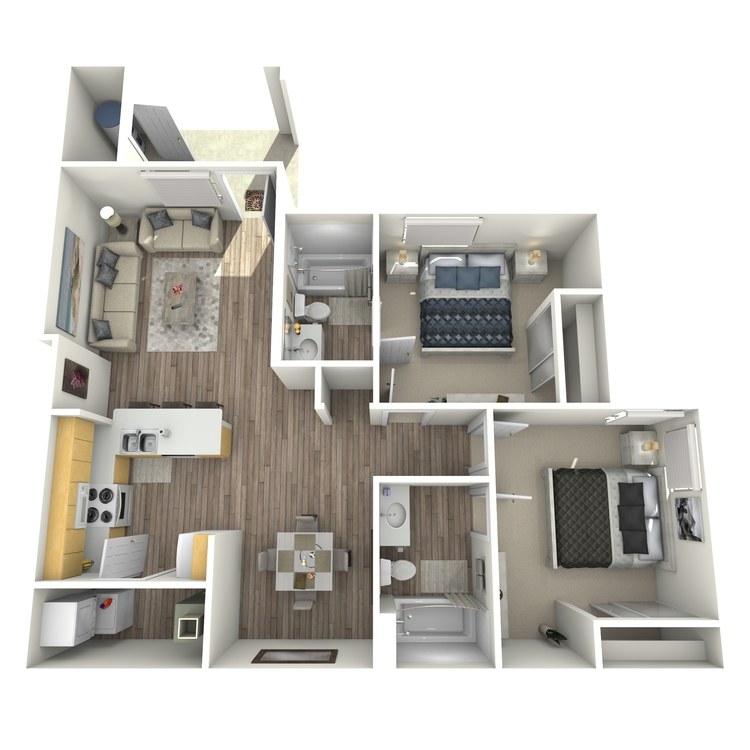 Floor plan image of B2