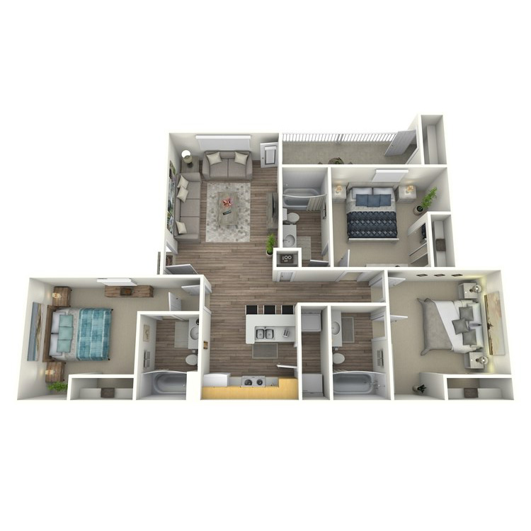 Floor plan image of C1