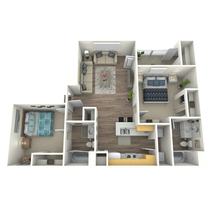 Floor plan image of B1