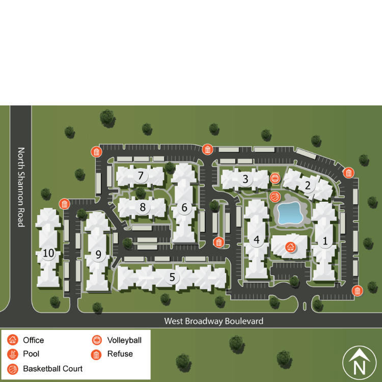 We make every effort to make our website accessible to anybody, especially those with disabilities. If you have question in terms of the relative location of an amenity or apartment home, please give us a call.