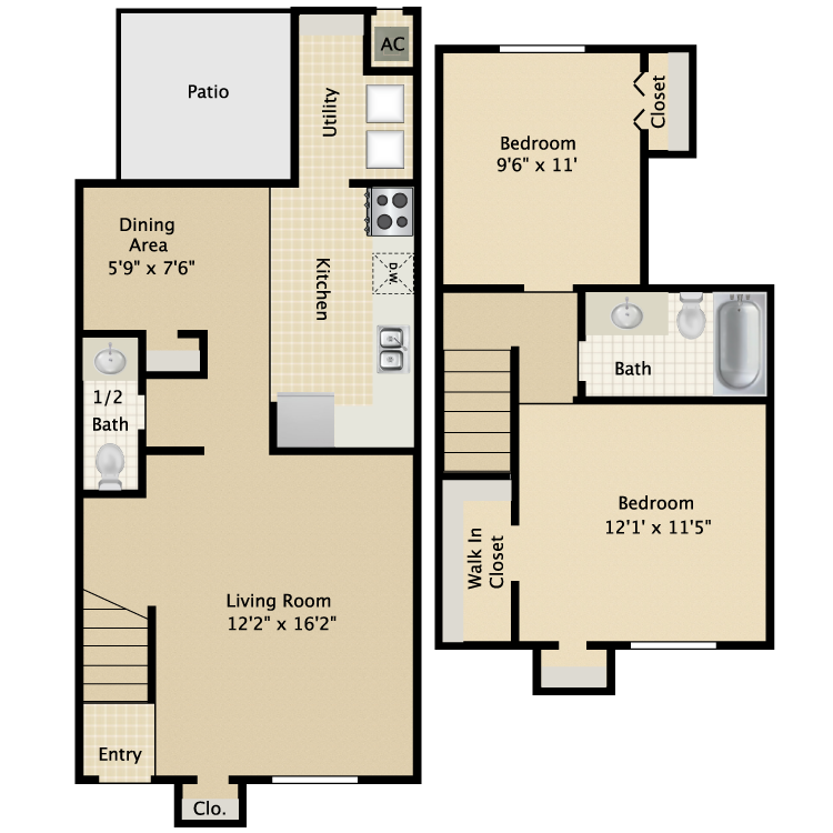 Floor plan image of Palm