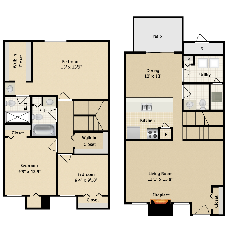Floor plan image of Redwood