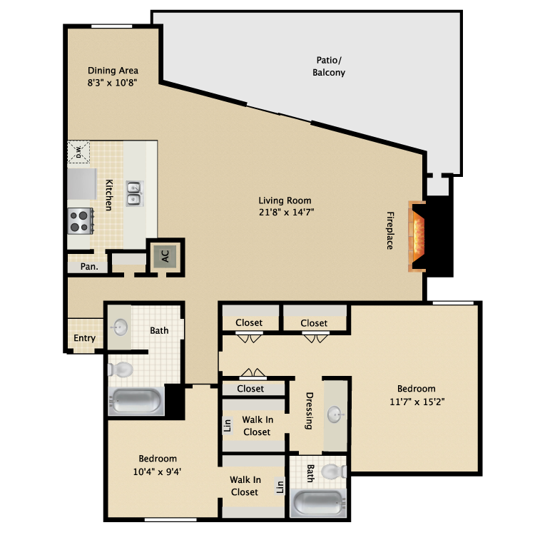 Floor plan image of Sequioa