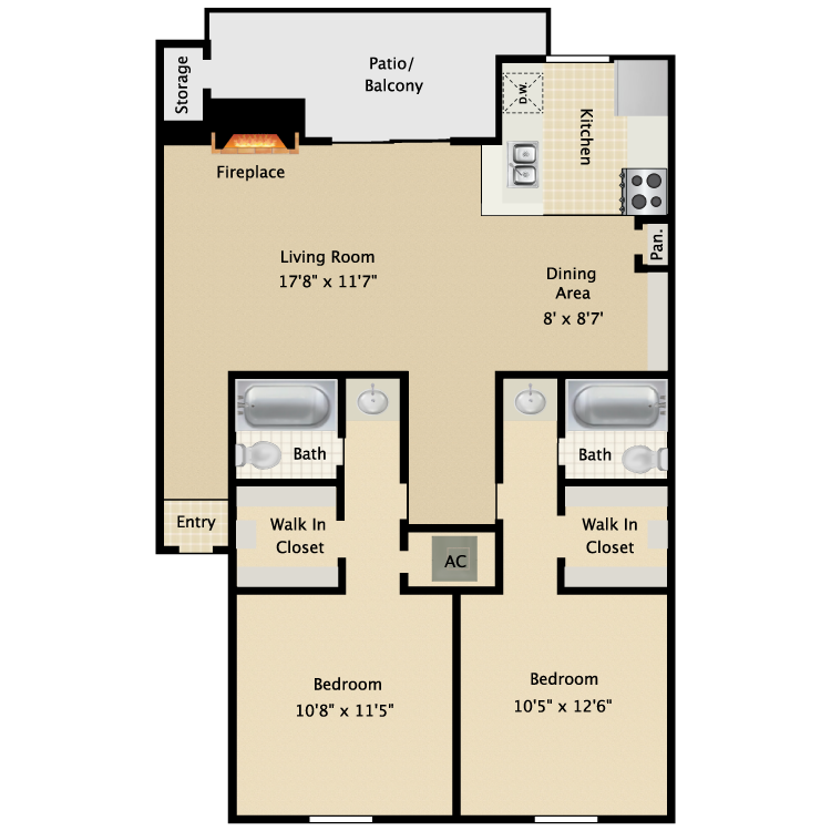 Floor plan image of Sycamore