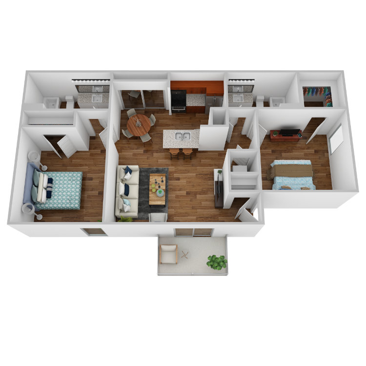 The Hibiscus floor plan image