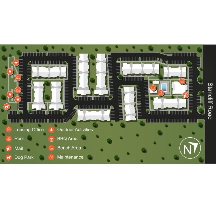We make every effort to make our website accessible to anybody, especially those with disabilities. If you have question in terms of the relative location of an amenity or apartment home, please give us a call.