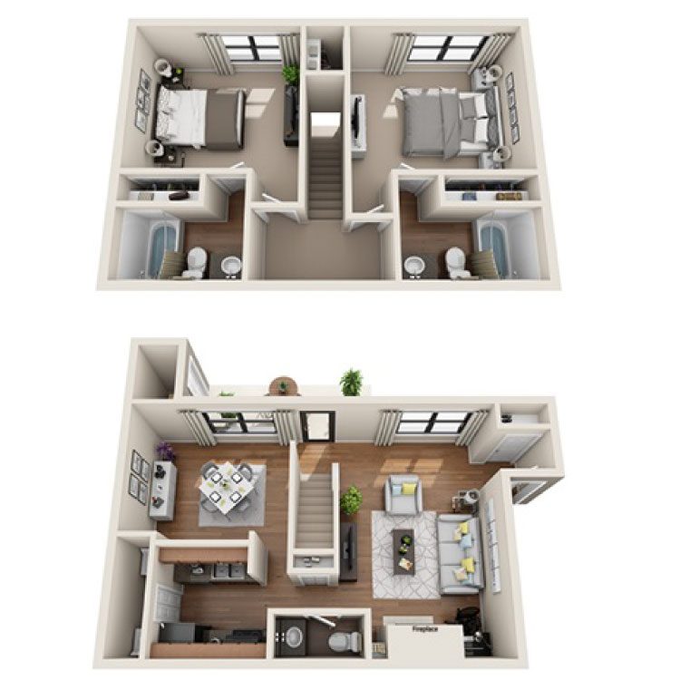 Floor plan image of Carlton