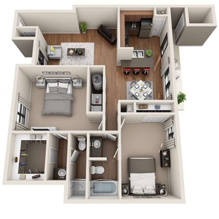 Floor plan image of Omni