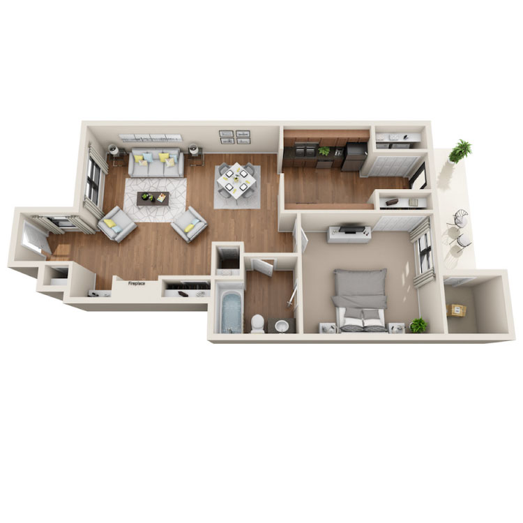Floor plan image of Sloan Franklin