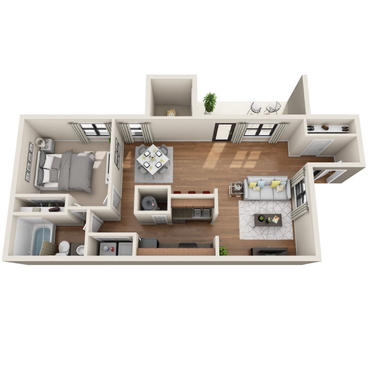 Floor plan image of Sloan Wood
