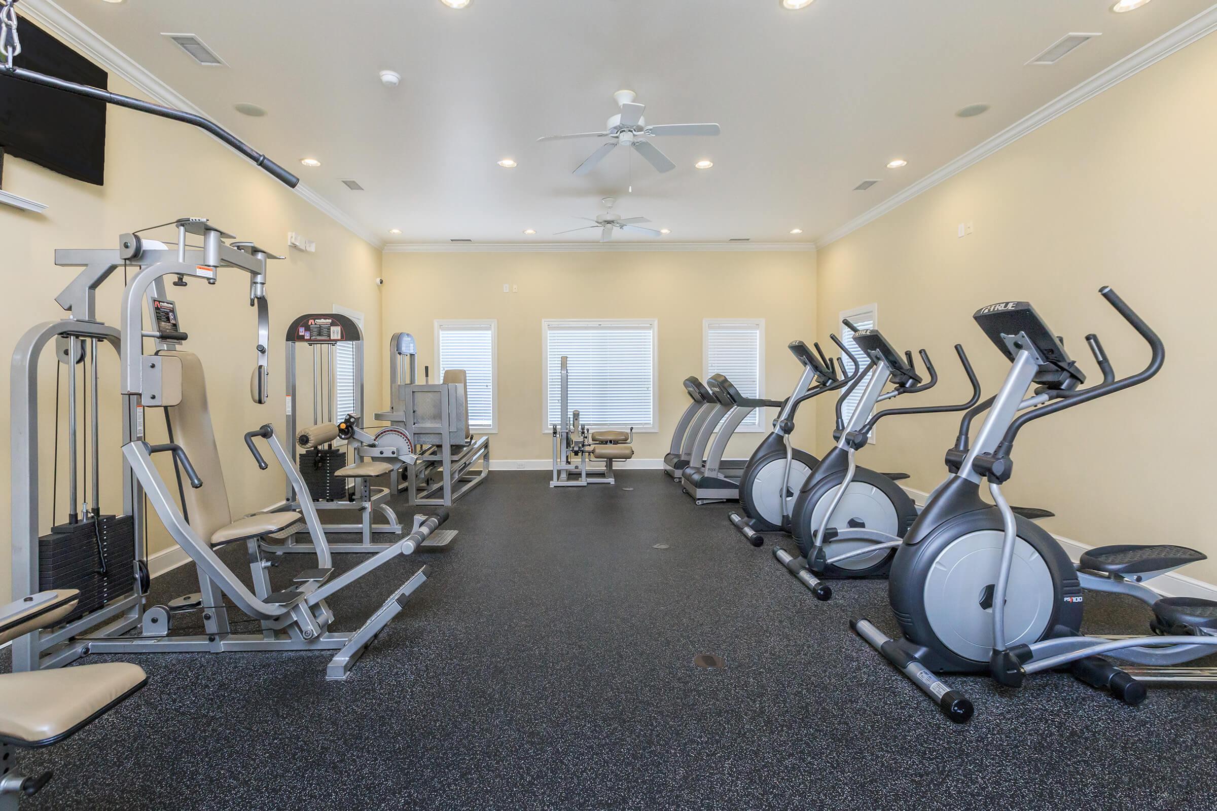 Enjoy Our Fitness Center Here At Cooper's Ridge in Ladson, South Carolina