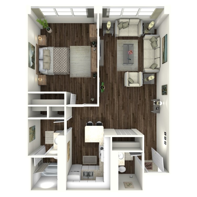Floor plan image of B1