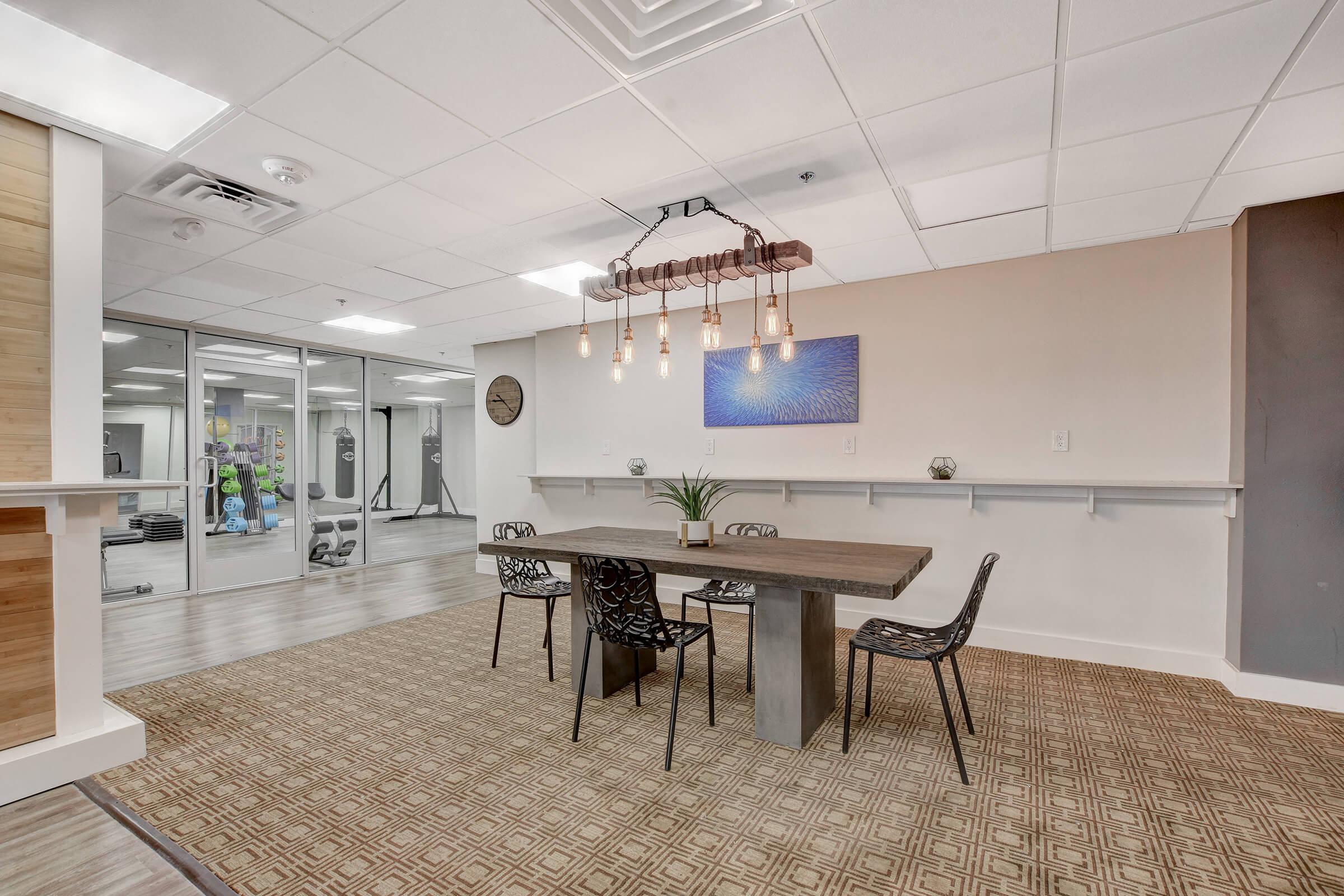 a room full of furniture