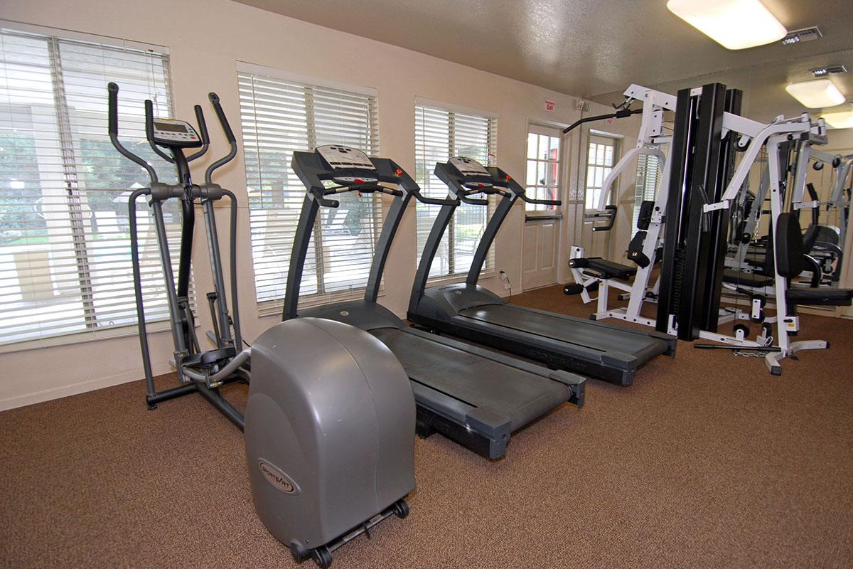 You will love the fitness center at Sierra Meadows