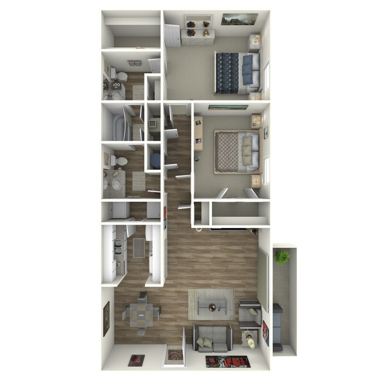 Floor plan image of The Cosmopolitan