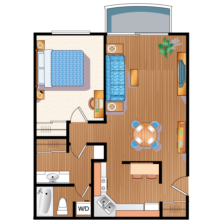Floor plan image of Bordeaux