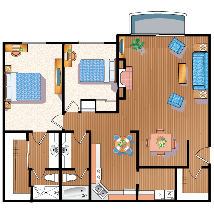 Floor plan image of Cannes