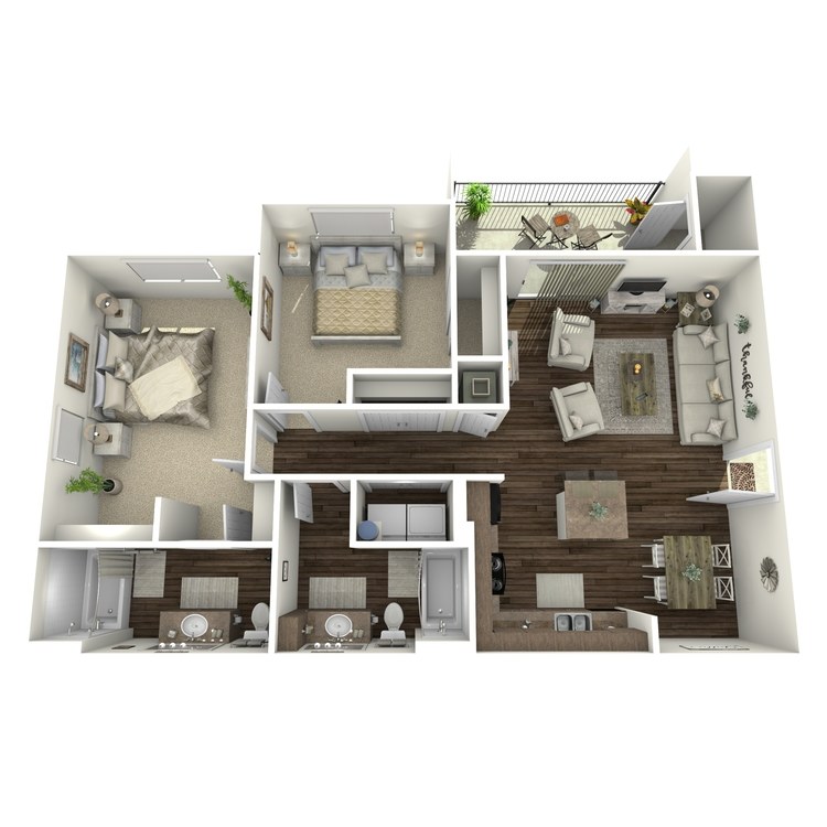 Floor plan image of B3