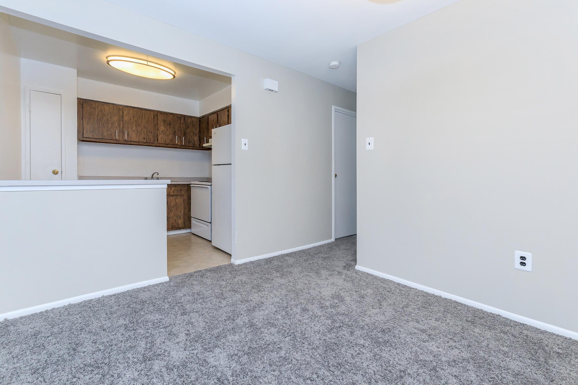 a double door in a room