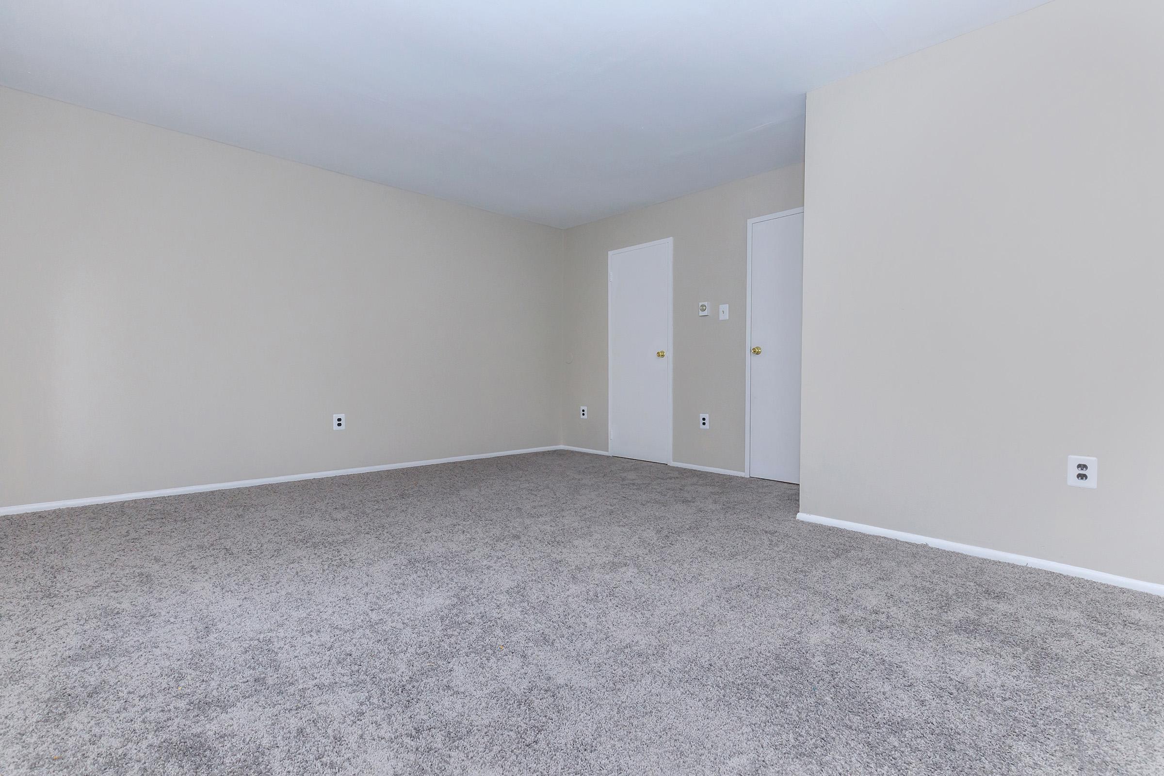 a large bed in a room