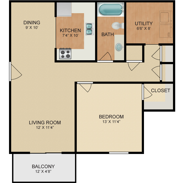 Floor plan image of Lotus