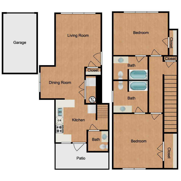 Floor plan image of The Coach