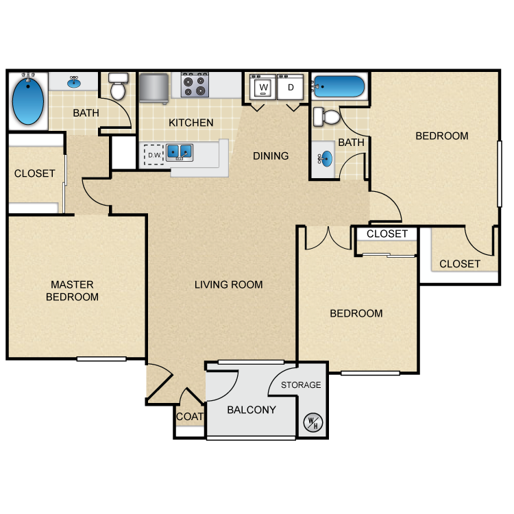 Floor plan image of The Cyan