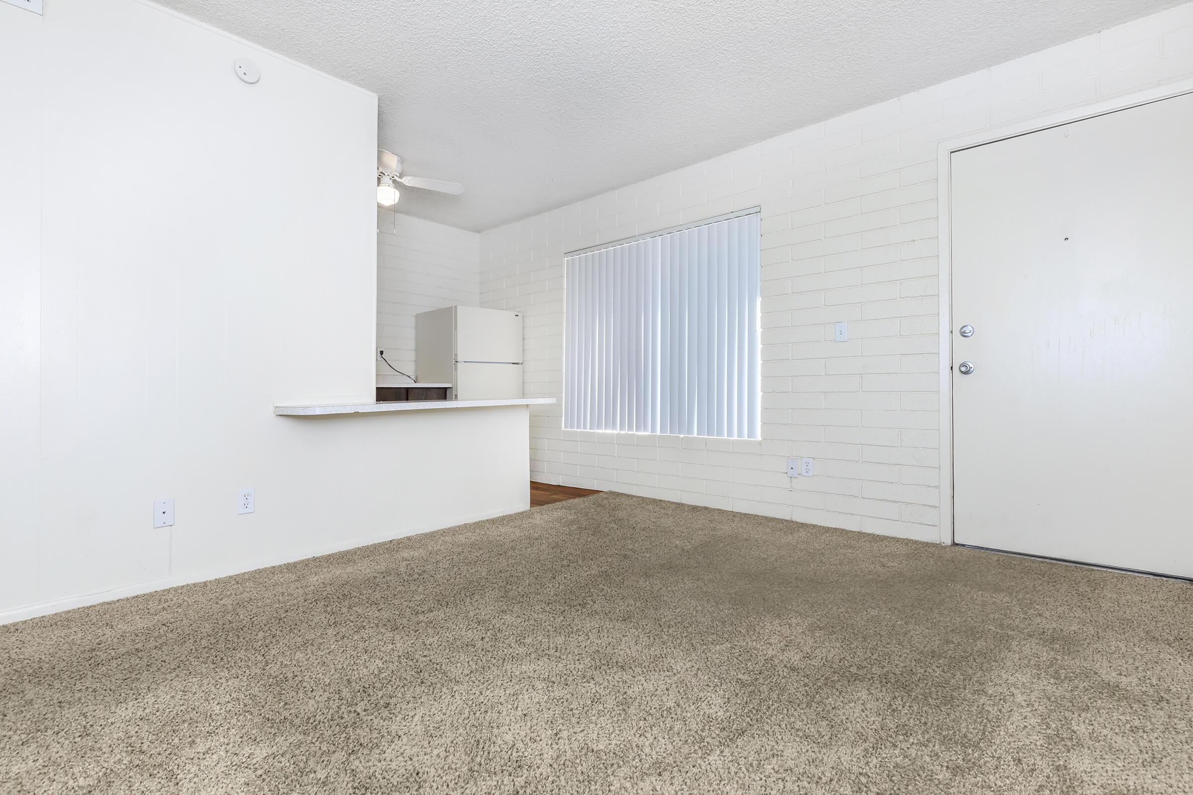 a large white room