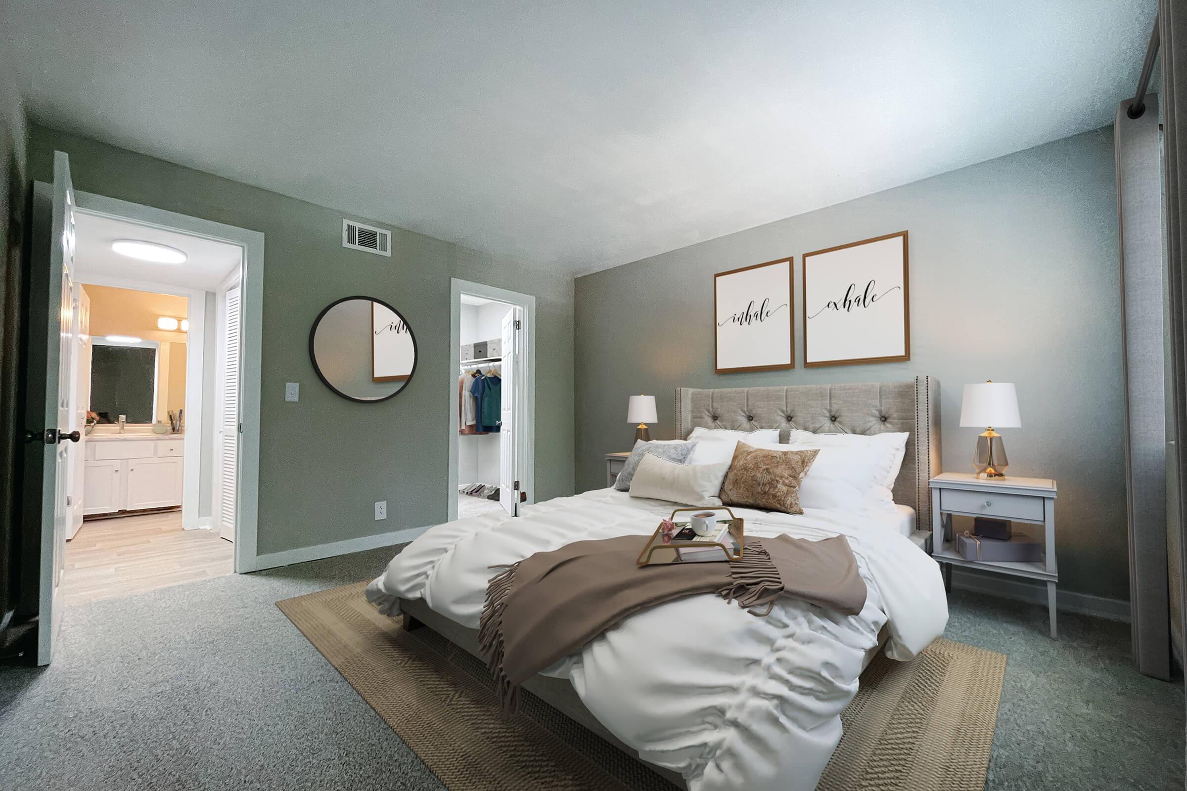 The Bluffs Over Cumberland has Cozy Bedrooms