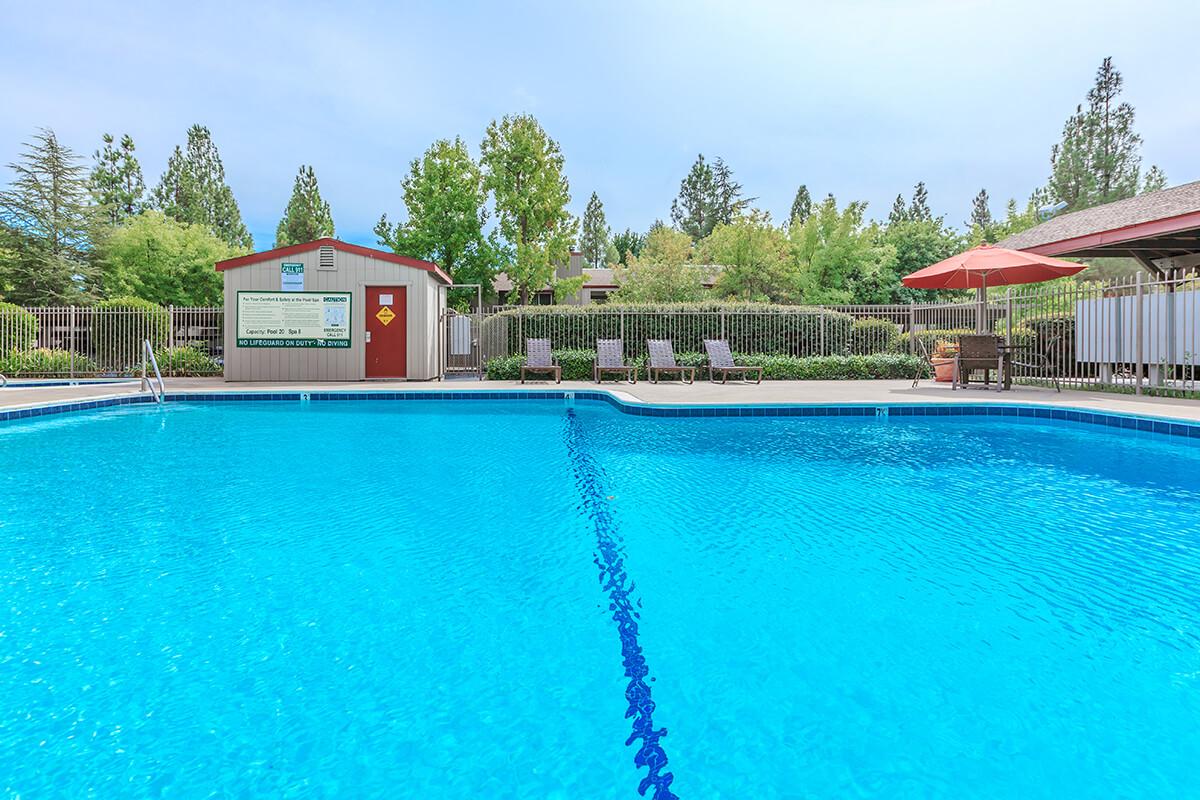 a large pool of water