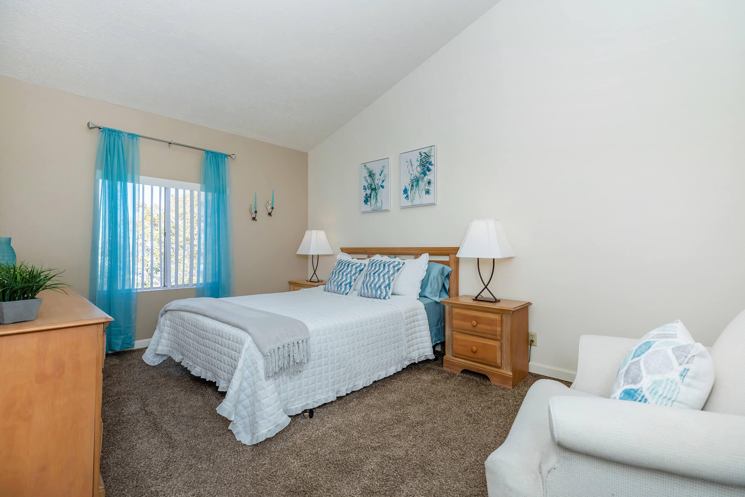 carpeted bedroom with carpets