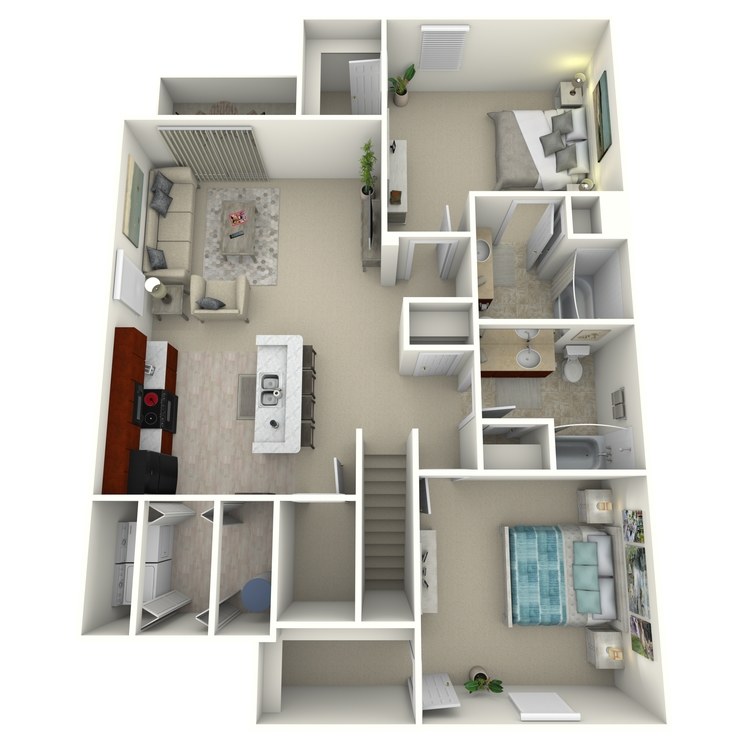 Floor plan image of The Bluegrass