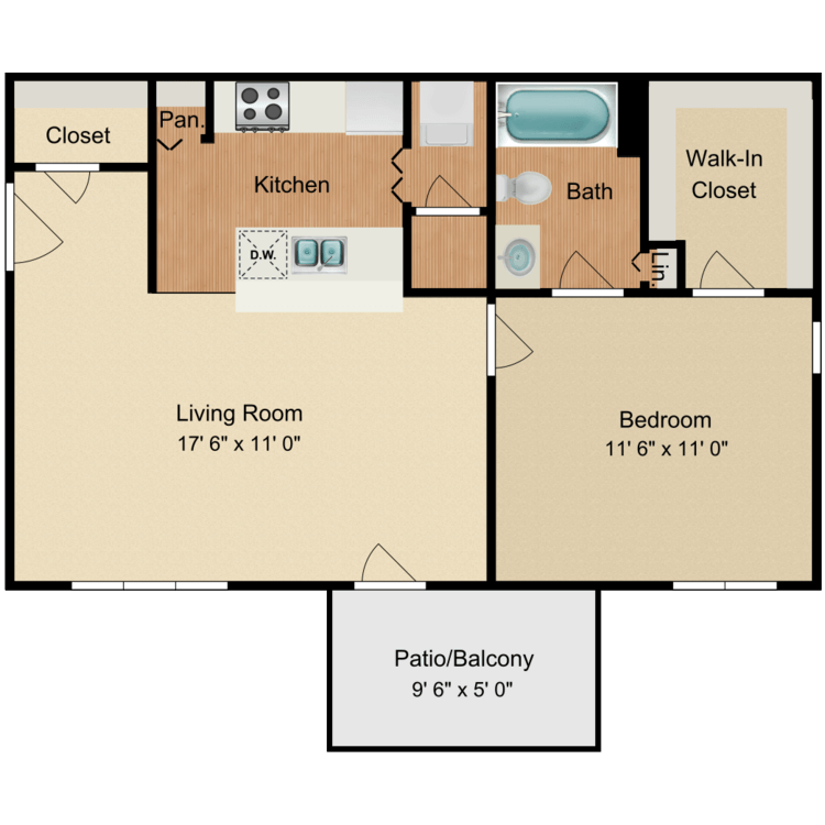 Floor plan image of Bentwood