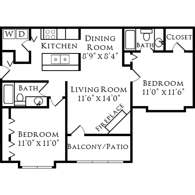 Floor plan image of Green Leaf