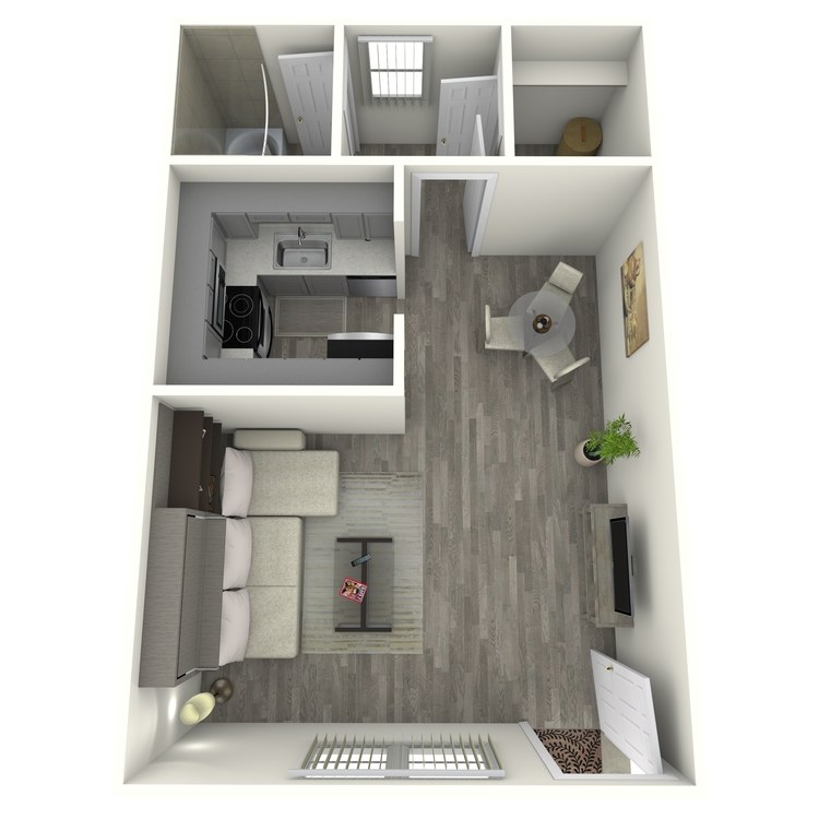 Floor plan image of Studio Classic