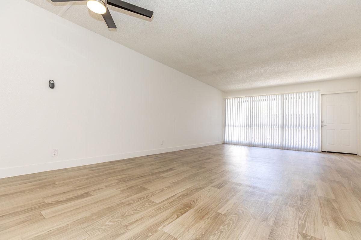 a room with a wooden floor
