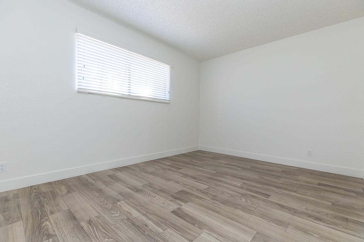 a room with a wooden floor