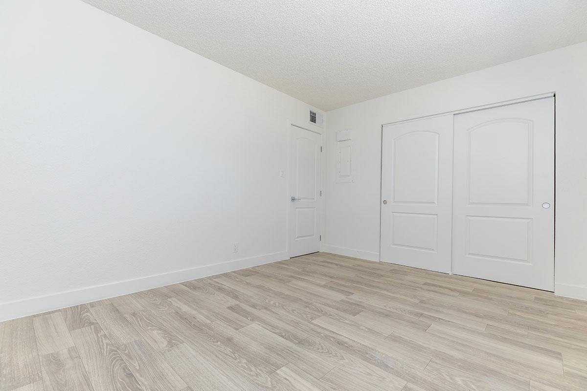 a room with a wooden floor