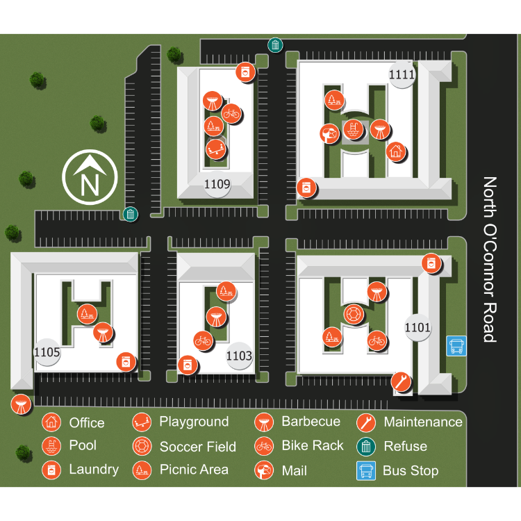 We make every effort to make our website accessible to anybody, especially those with disabilities. If you have question in terms of the relative location of an amenity or apartment home, please give us a call.