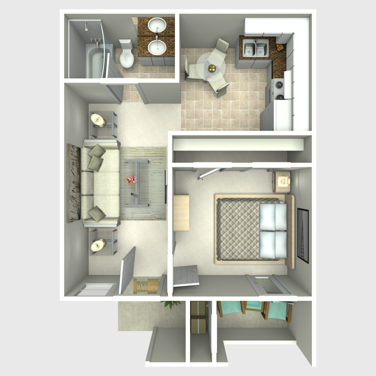 Floor plan image of A
