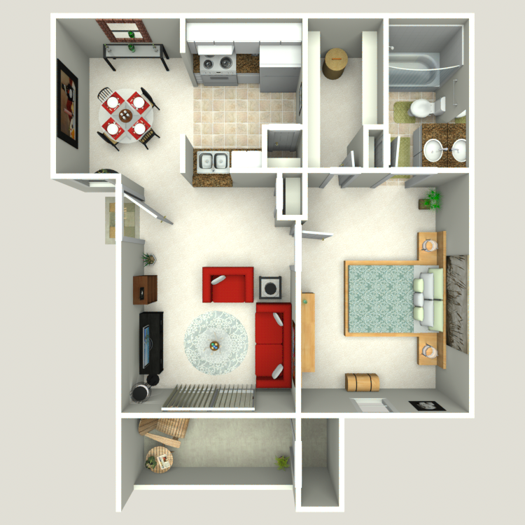 Floor plan image of A1