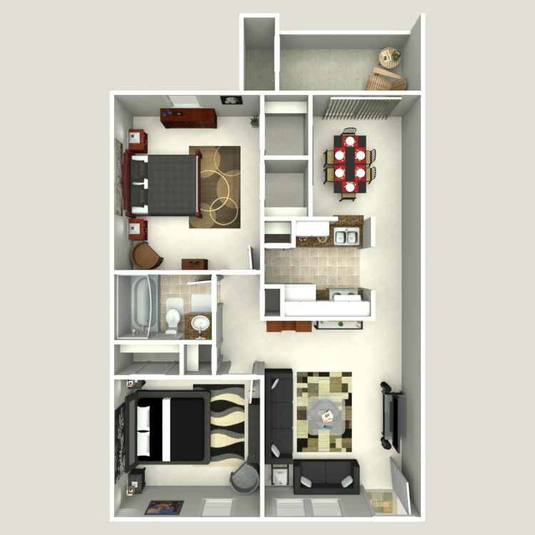 Floor plan image of B2