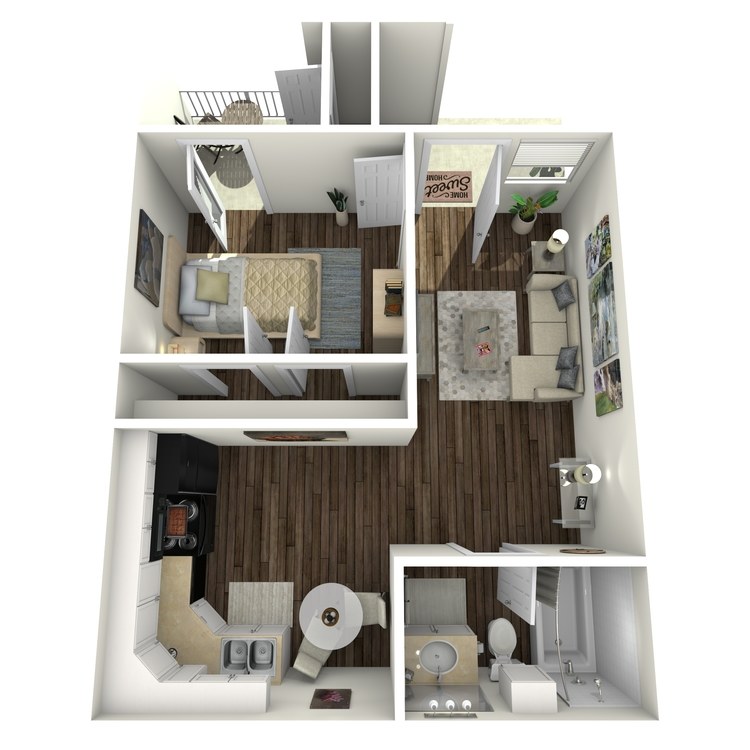 Floor plan image of A